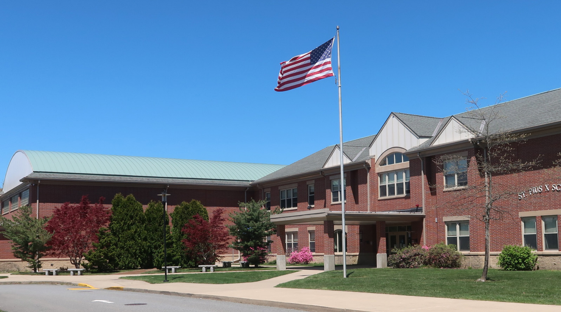 School Facade - St. Pius X School